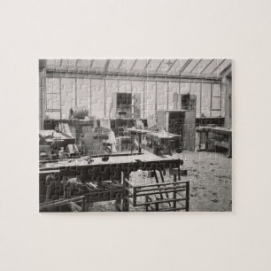 Puzzle El taller del carpintero, de los talleres del th