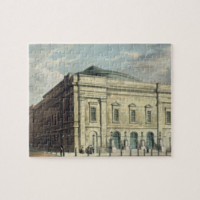Puzzle El teatro real, carril de Drury, en Londres, (Horizontal)