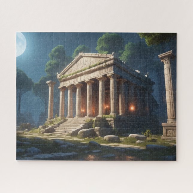 Puzzle El templo de Artemis en Éfeso visto por Ai (Horizontal)