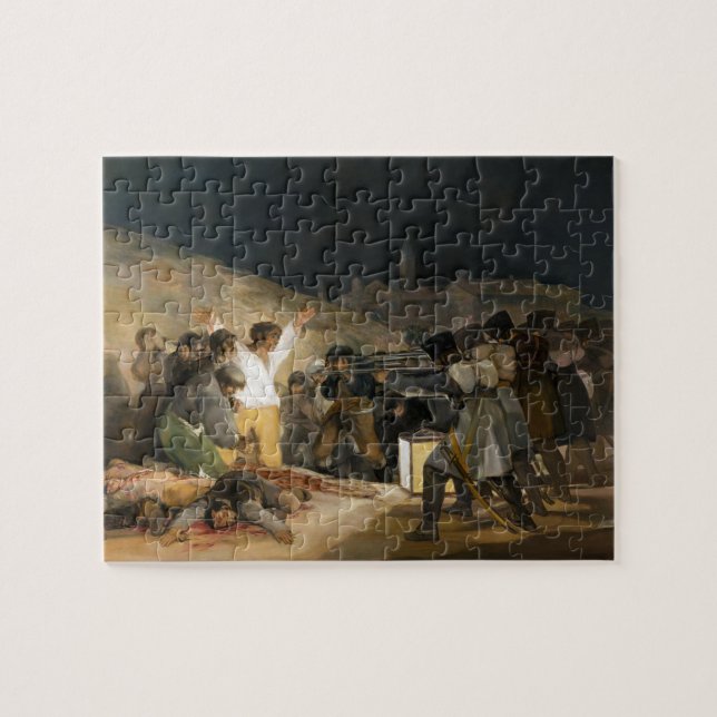 Puzzle El Tercer de Mayo de 1808 por Francisco Goya (Horizontal)