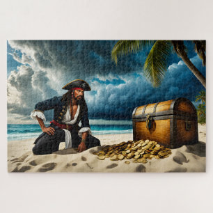 Puzzle El tesoro de los piratas