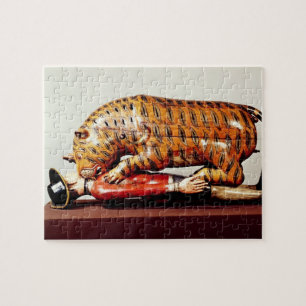 Puzzle El tigre de Tipu, c.1790 (madera)