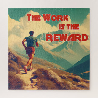 Puzzle El Trabajo Es Las Montañas De Los Rastreadores.