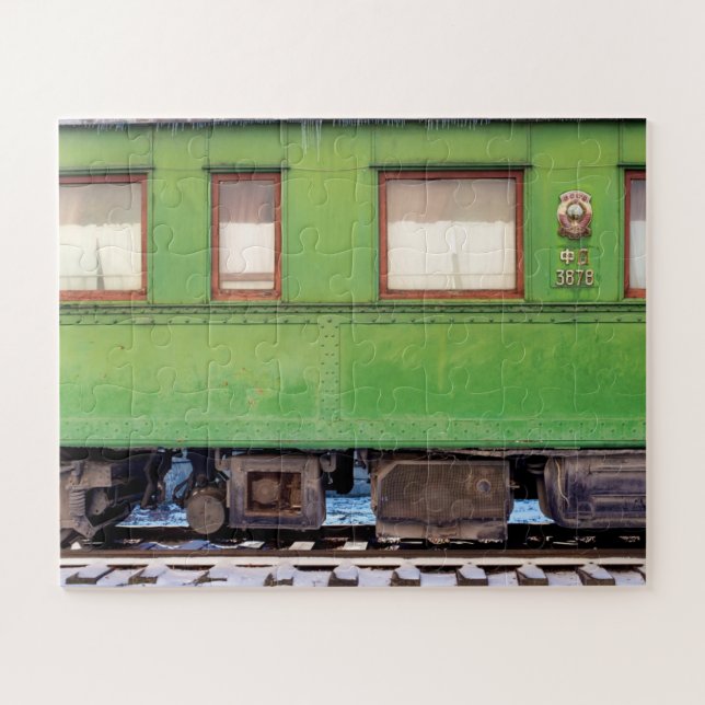 Puzzle El transporte ferroviario personal de Stalin (Horizontal)