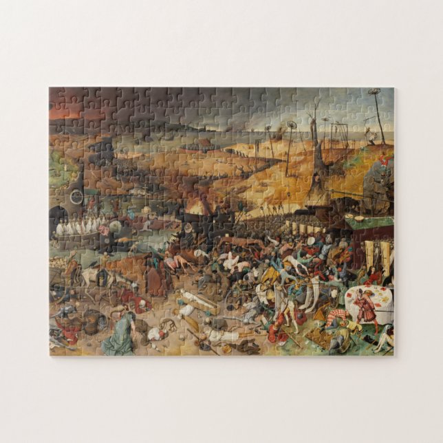 Puzzle El triunfo de la muerte de Bruegel el anciano (Horizontal)