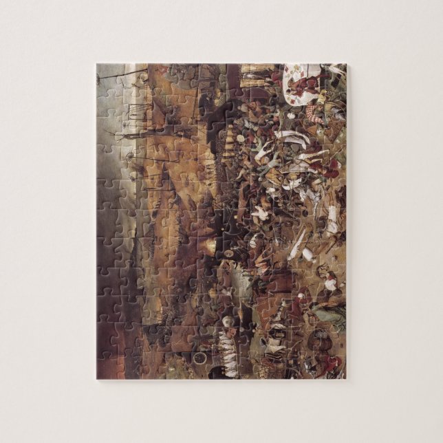 Puzzle El triunfo de la muerte de Peter Bruegel (Vertical)