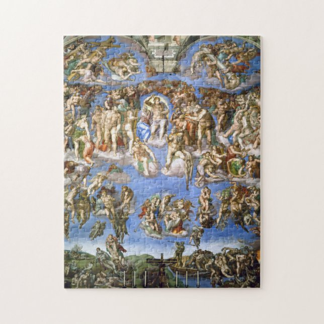 Puzzle El último juicio fresco de Michelangelo (Vertical)
