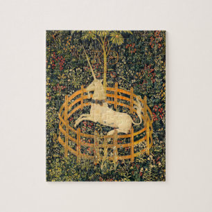 Puzzle El unicornio en cautiverio