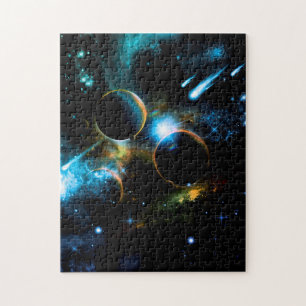 Puzzle El universo de planetas