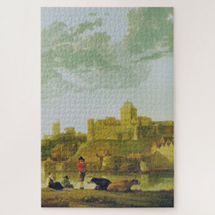 Puzzle El Valkhof en Nijmegen de Aelbert Cuyp