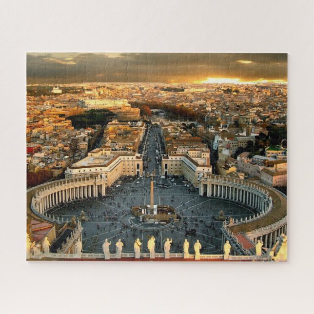 Puzzle El Vaticano de la Plaza San Pedro (Horizontal)