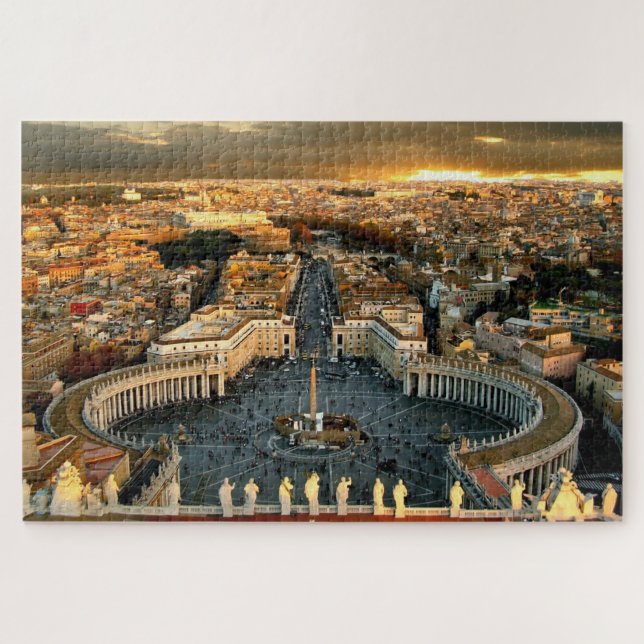 Puzzle El Vaticano de la Plaza San Pedro (Horizontal)