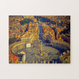 Puzzle El Vaticano Roma Italia.