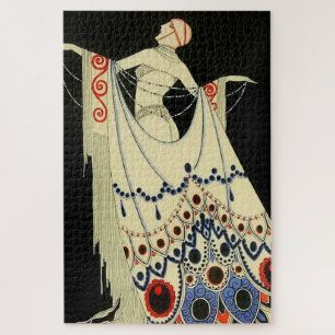 Puzzle “El vestido enjoyado” Art Deco por Jose Carlos