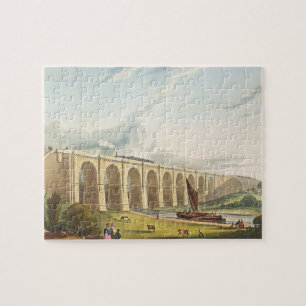 Puzzle El viaducto a través del valle de Sankey, platea