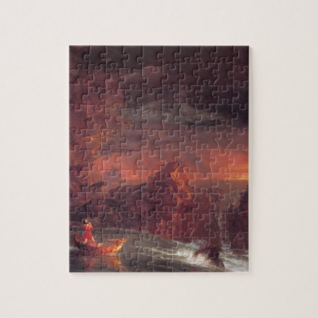 Puzzle El viaje de la vida: Edad viril por el col de (Vertical)