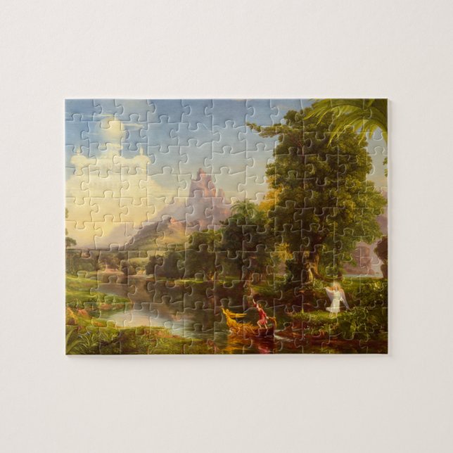 Puzzle El viaje de la vida, la juventud de Thomas Cole (Horizontal)