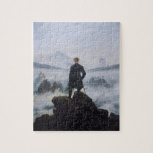 Puzzle El viajero sobre el mar de niebla