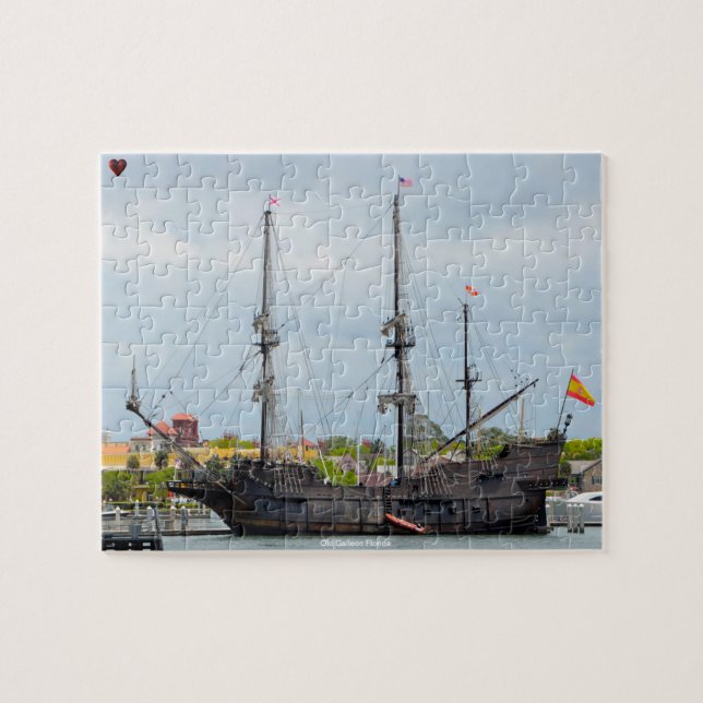 Puzzle El viejo Galleon Florida (Horizontal)