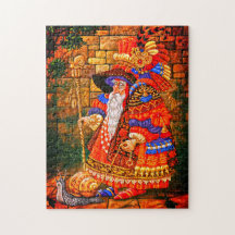 El viejo mago andando su caracol