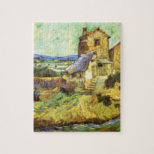 Puzzle El viejo molino por Vincent van Gogh (Vertical)