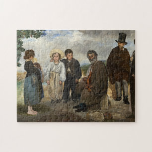 Puzzle El viejo músico de Eduardo Manet