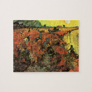 Puzzle El viñedo rojo por Vincent van Gogh
