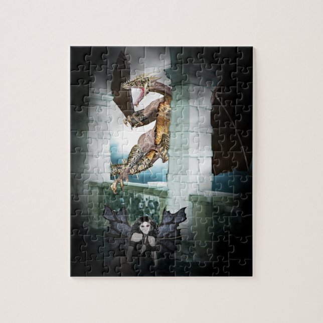 Puzzle El Viñette de Lair del Dragón (Vertical)