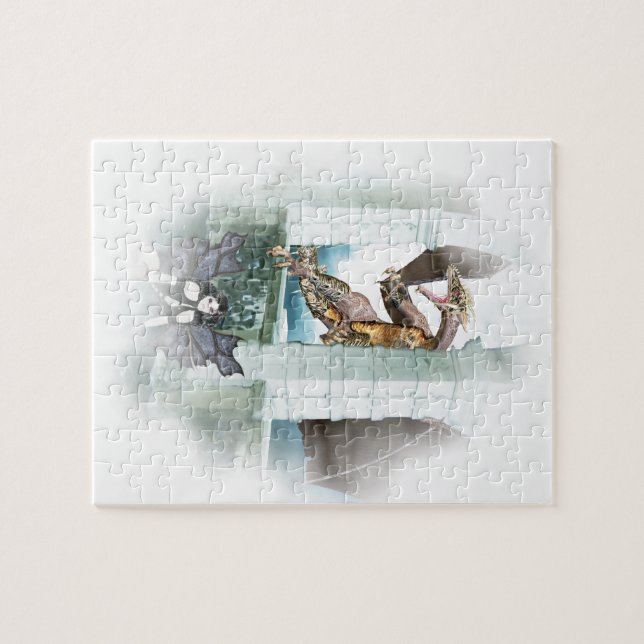 Puzzle El Viñette de Lair del Dragón (Horizontal)