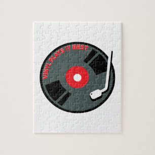 Puzzle El vinilo lo juega mejor