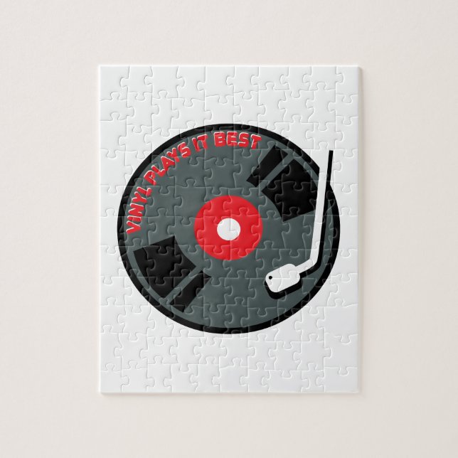 Puzzle El vinilo lo juega mejor (Vertical)