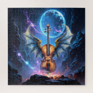 Puzzle El Violín Alado de los Reinos a la Luz de la Luna