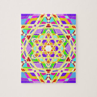 Puzzle El vitrail. judaico