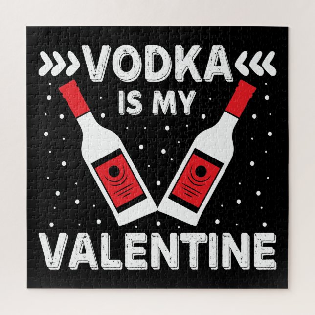 Puzzle El Vodka Es Mi Valentín (Vertical)
