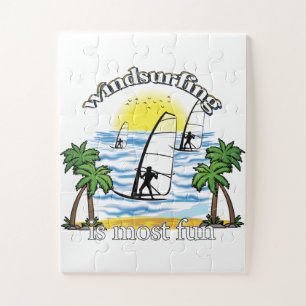 Puzzle El Windsurf Es Muy Divertido, Verano 2023