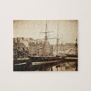 Puzzle El yate imperial "La Reine Hortense" en Le Havre