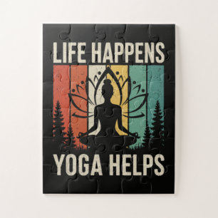 Puzzle El Yoga Ayuda En La Vida