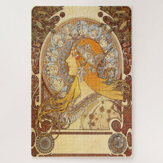 Puzzle El Zodiac 1896 de Alphonse Mucha - Art Nouveau