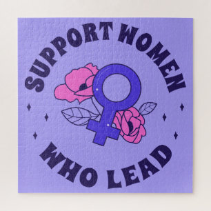 Puzzle Elecciones feministas - Apoyar a las mujeres que l
