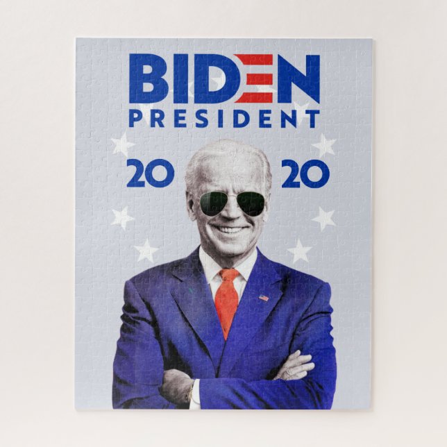 Puzzle Elecciones presidenciales de Joe Biden 2020 (Vertical)