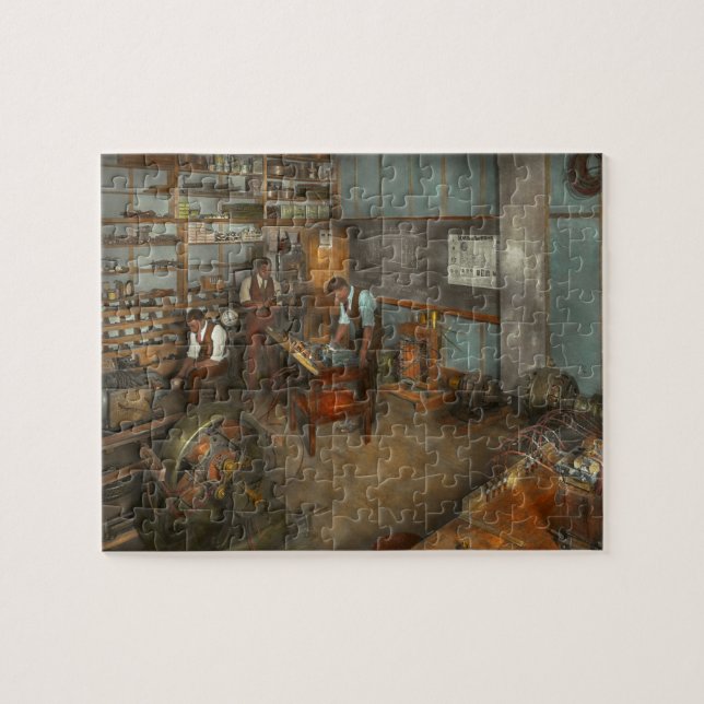 Puzzle Electricista - curso 1915 de la ingeniería (Horizontal)