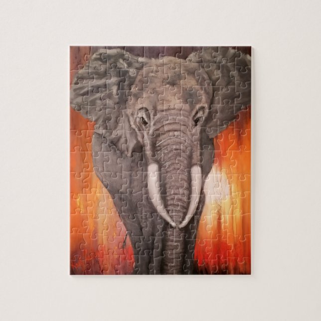 Puzzle Elefante (Vertical)