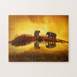 Puzzle Elefante
