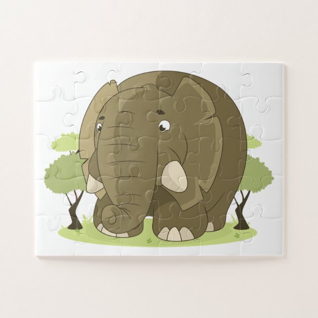 Puzzle Elefante (Horizontal)