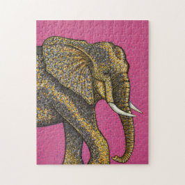 Puzzle Elefante africano