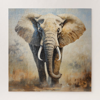 Puzzle Elefante Africano