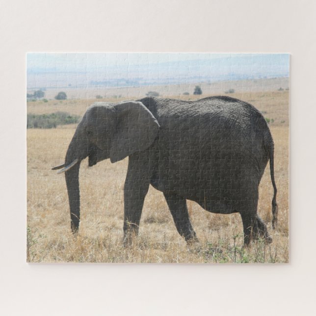 Puzzle elefante africano (Horizontal)