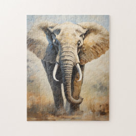 Puzzle Elefante Africano