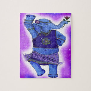 Puzzle Elefante del baile