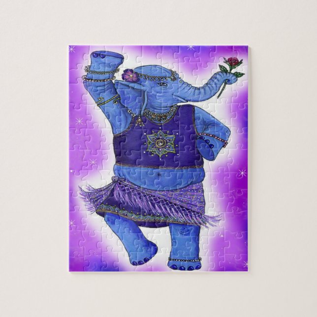 Puzzle Elefante del baile (Vertical)